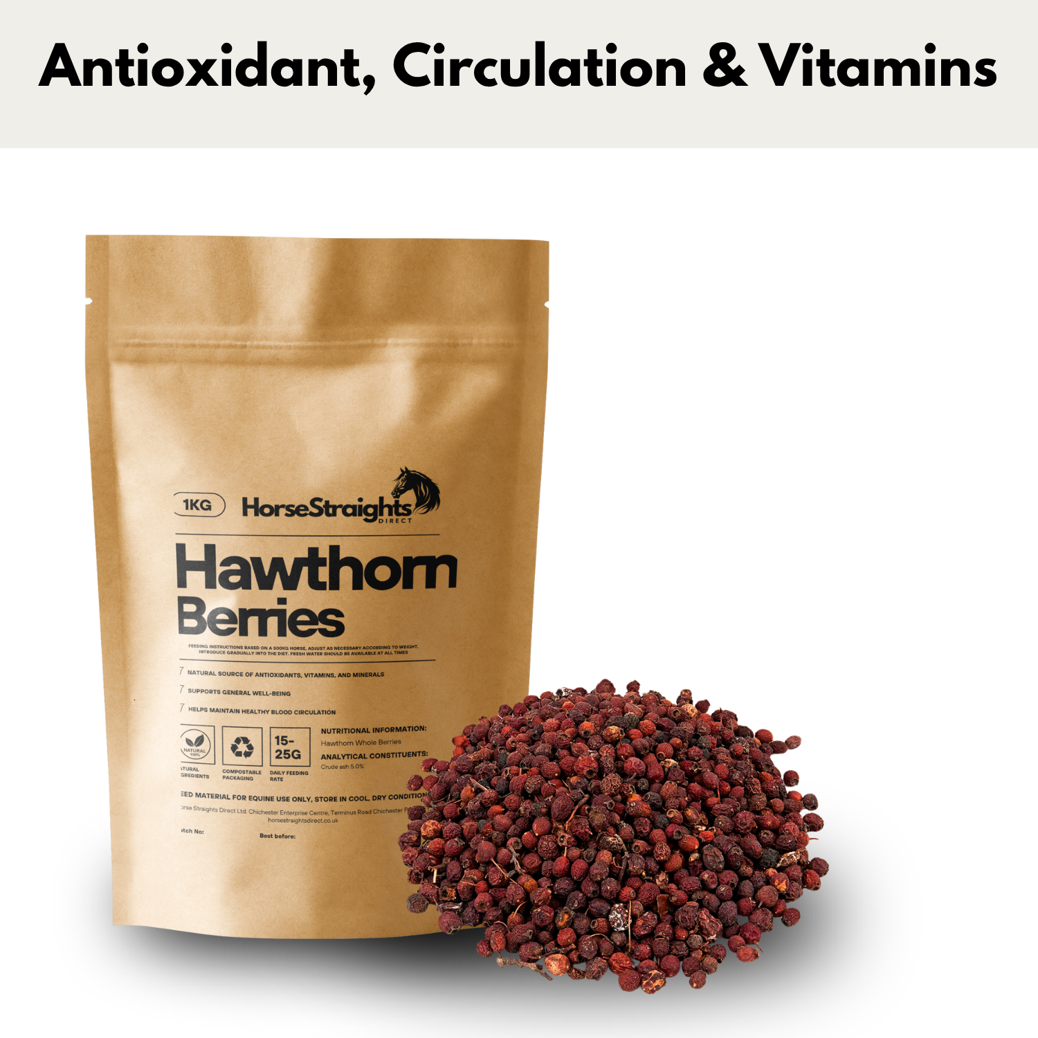 HSD Hawthorn Whole Berries