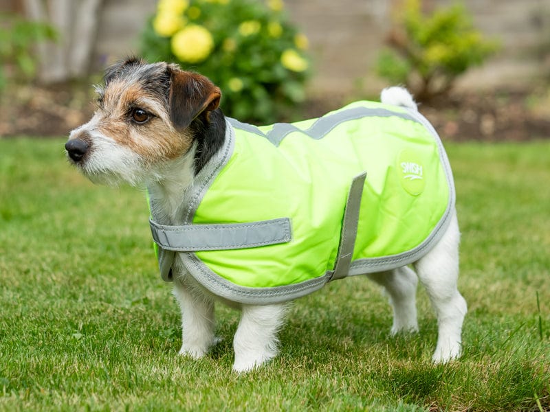Swish Waterproof Dog Coat - High Viz Yellow
