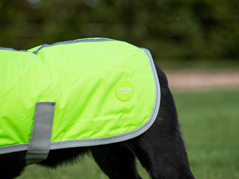 Swish Waterproof Dog Coat - High Viz Yellow