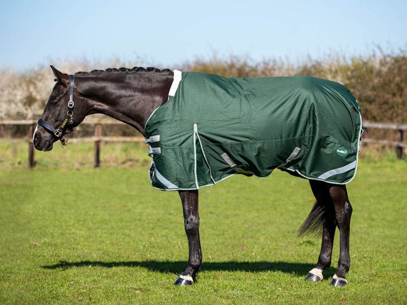 Swish 50G Detachable Neck Turnout Rug - Hunter Green