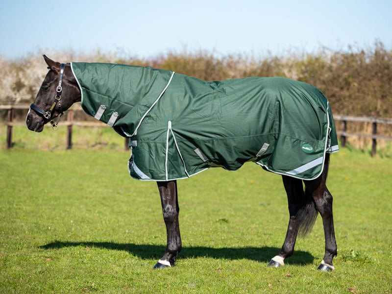 Swish 50G Detachable Neck Turnout Rug - Hunter Green