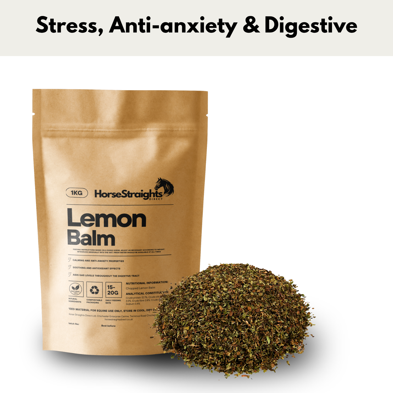 HSD Lemon Balm Chopped