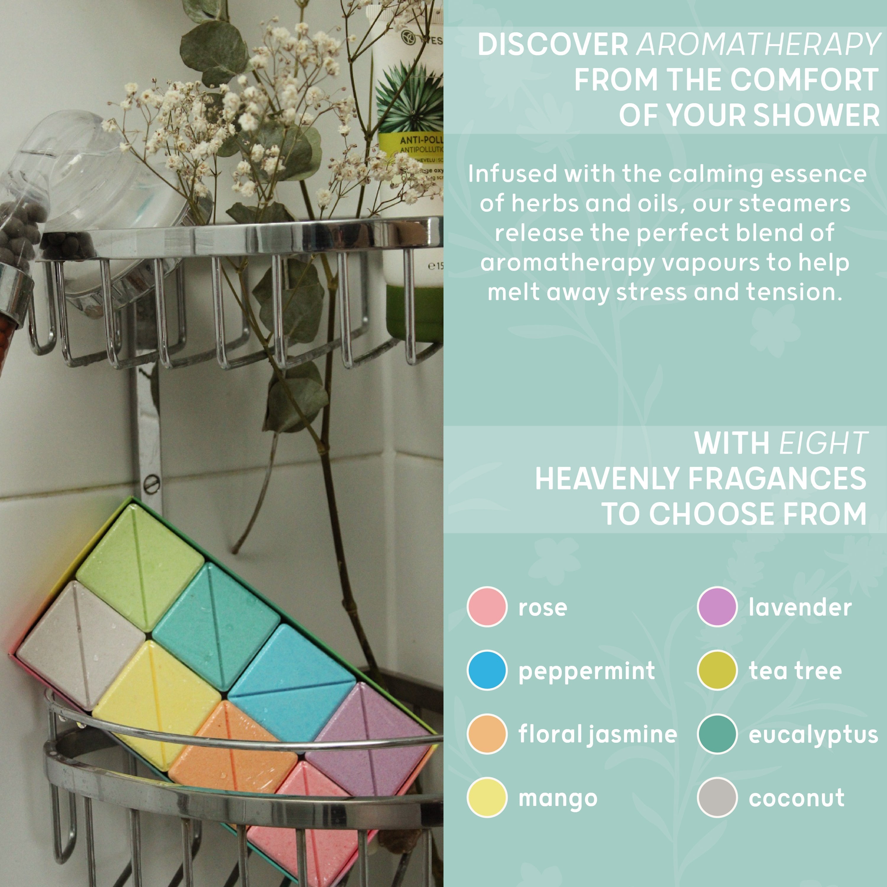 Shower Steamers Aromatherapy Set
