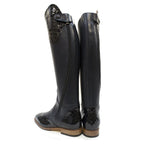 Bareback Footwear Milan Long Dress Riding Boots - Blue