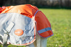 Swish Mini Fly Turnout Combination Rug - Orange/Grey