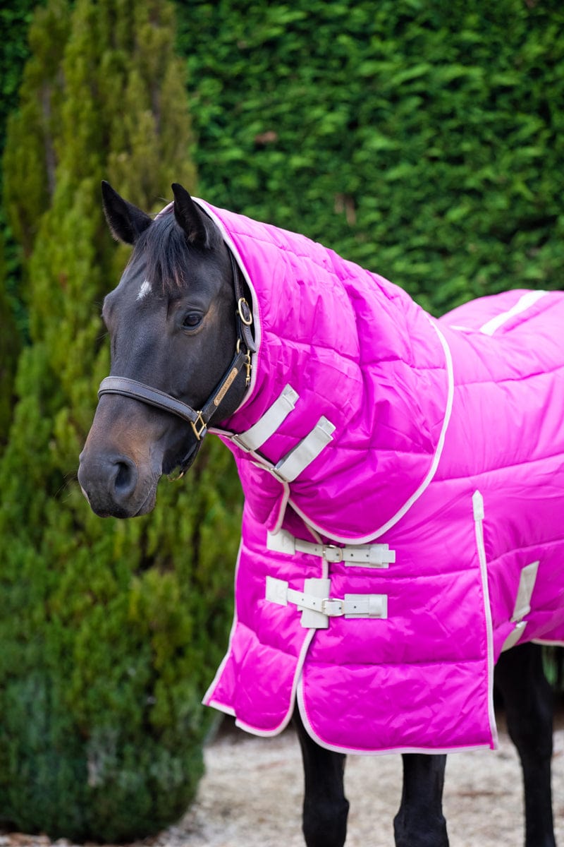 Swish 450G Stable Rug With Detachable Neck - Mulberry