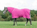 Swish Fleece Rug With Neck Cover - Berry