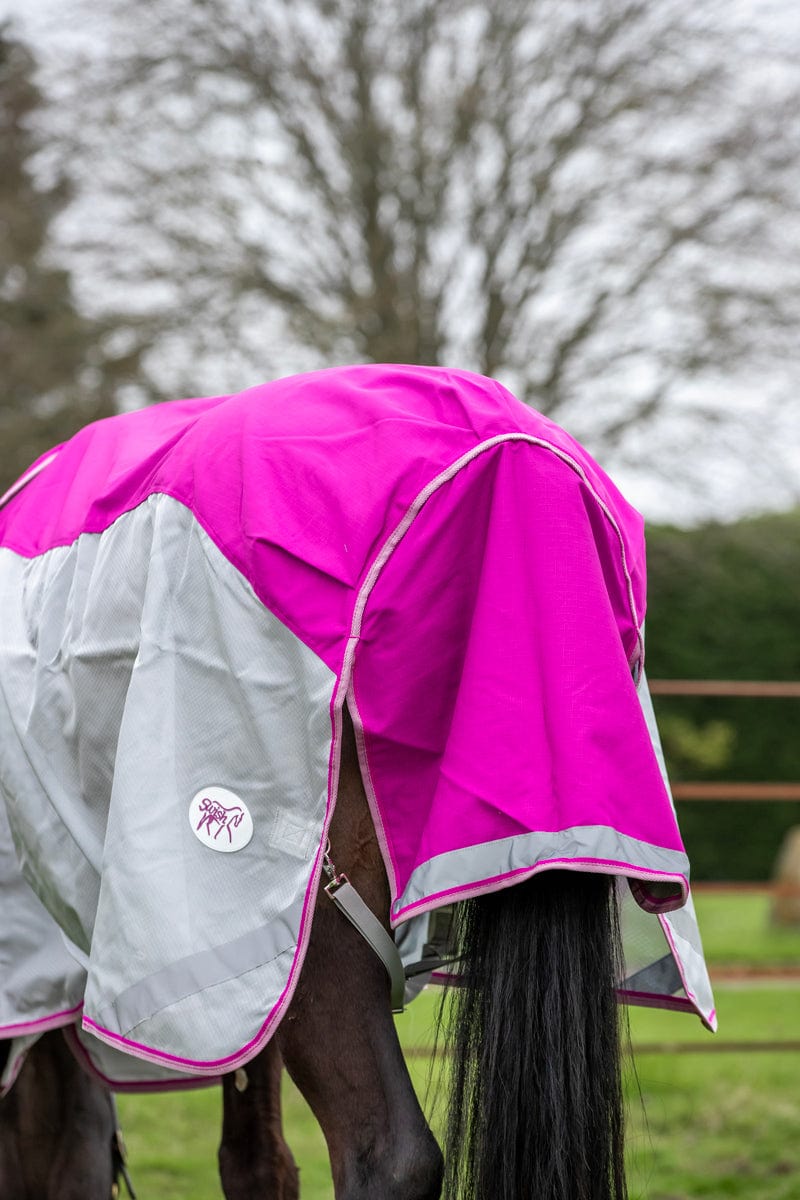 Fswish Ly Turnout Combination Rug - Mulberry