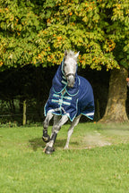 Swish 450G Ultimate Heavyweight Turnout Rug With Detachable Neck - Navy