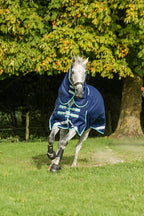 Swish 100G Detachable Neck Turnout Rug - Navy