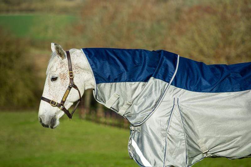 Swish Fly Turnout Combination Rug -Navy (Mesh)