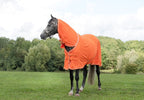 Swish Fleece Rug With Neck Cover - Orange