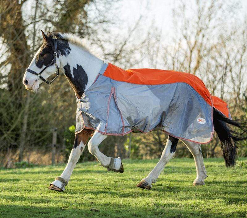 Swish Fly Turnout Combination Rug - Orange