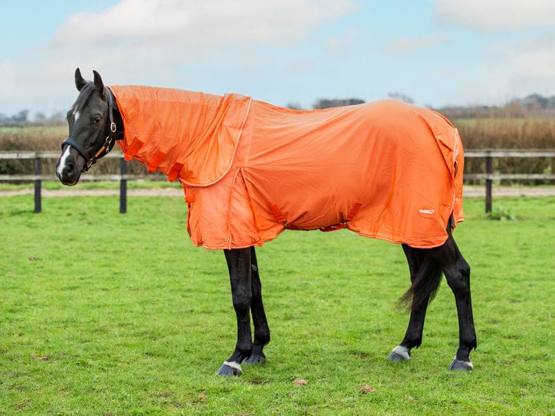 Swish Mesh Fly Rug - Orange