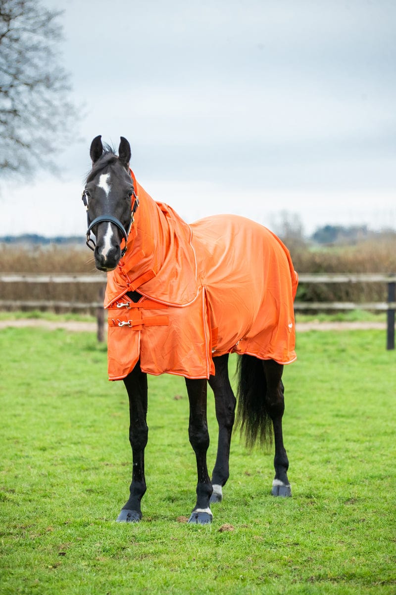 Swish Mesh Fly Rug - Orange