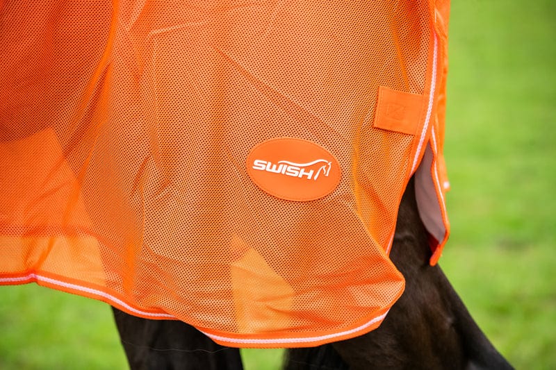 Swish Mesh Fly Rug - Orange