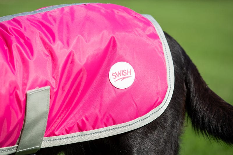 Swish Waterproof Dog Coat - Raspberry