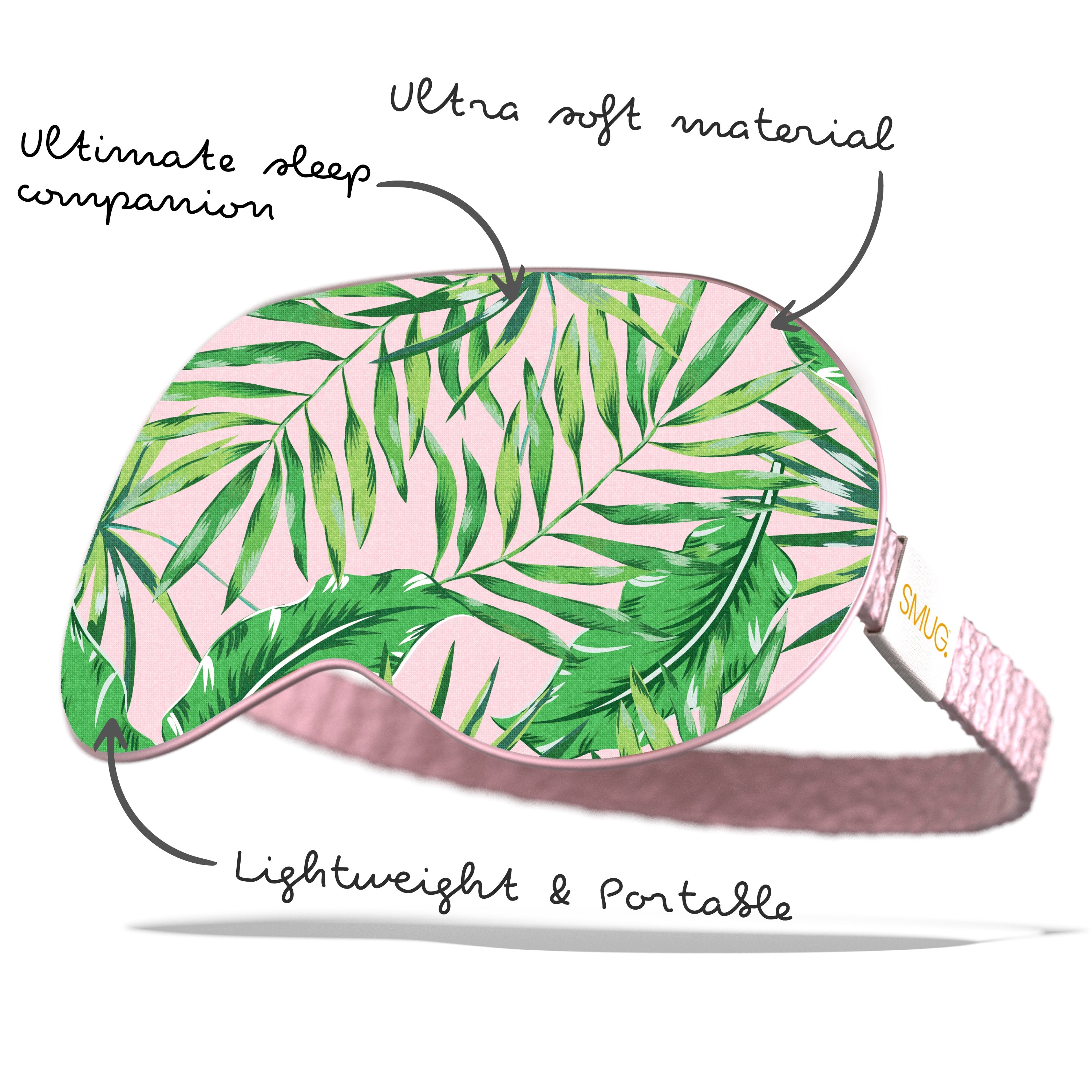 Wash Bag and Satin Sleep Mask Collection