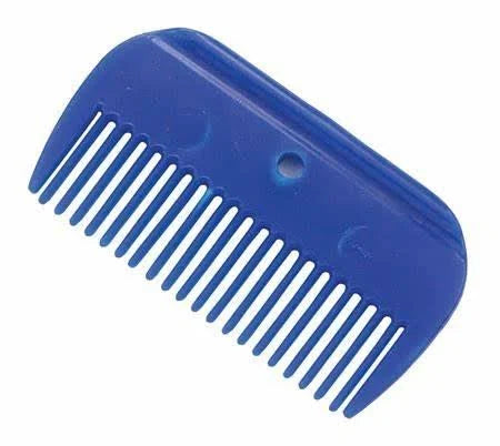 Lincoln Plastic Mane Comb - Blue