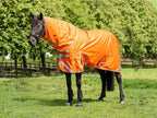 Swish 0G Detachable Neck Turnout Rug - Orange
