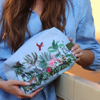 Wash Bag and Satin Sleep Mask Collection