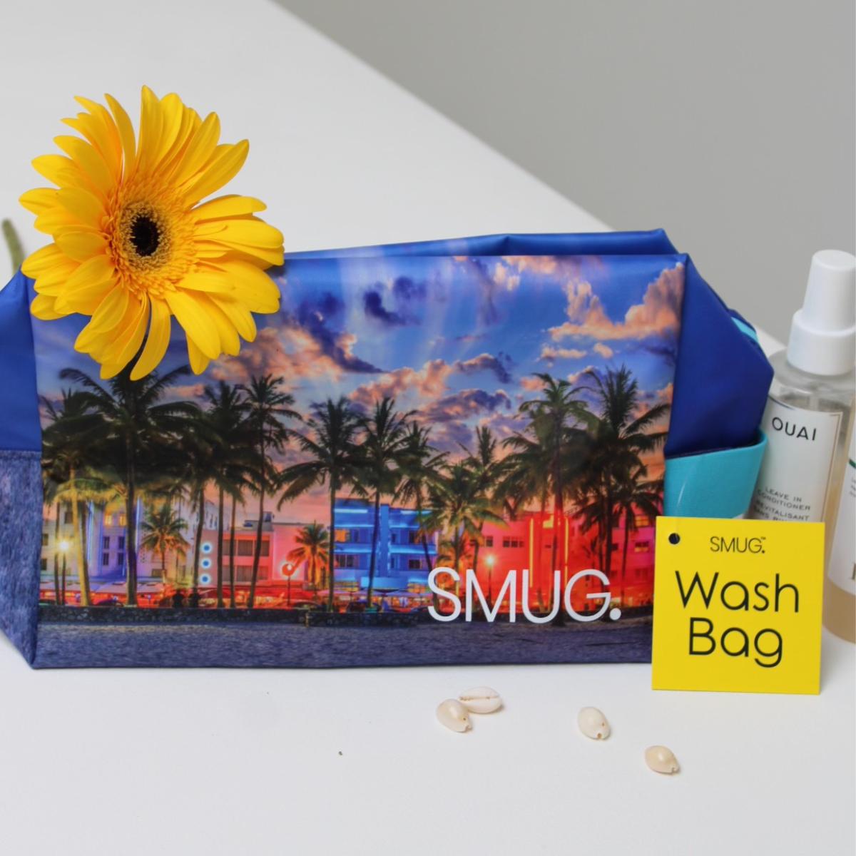 Wash Bag and Satin Sleep Mask Collection
