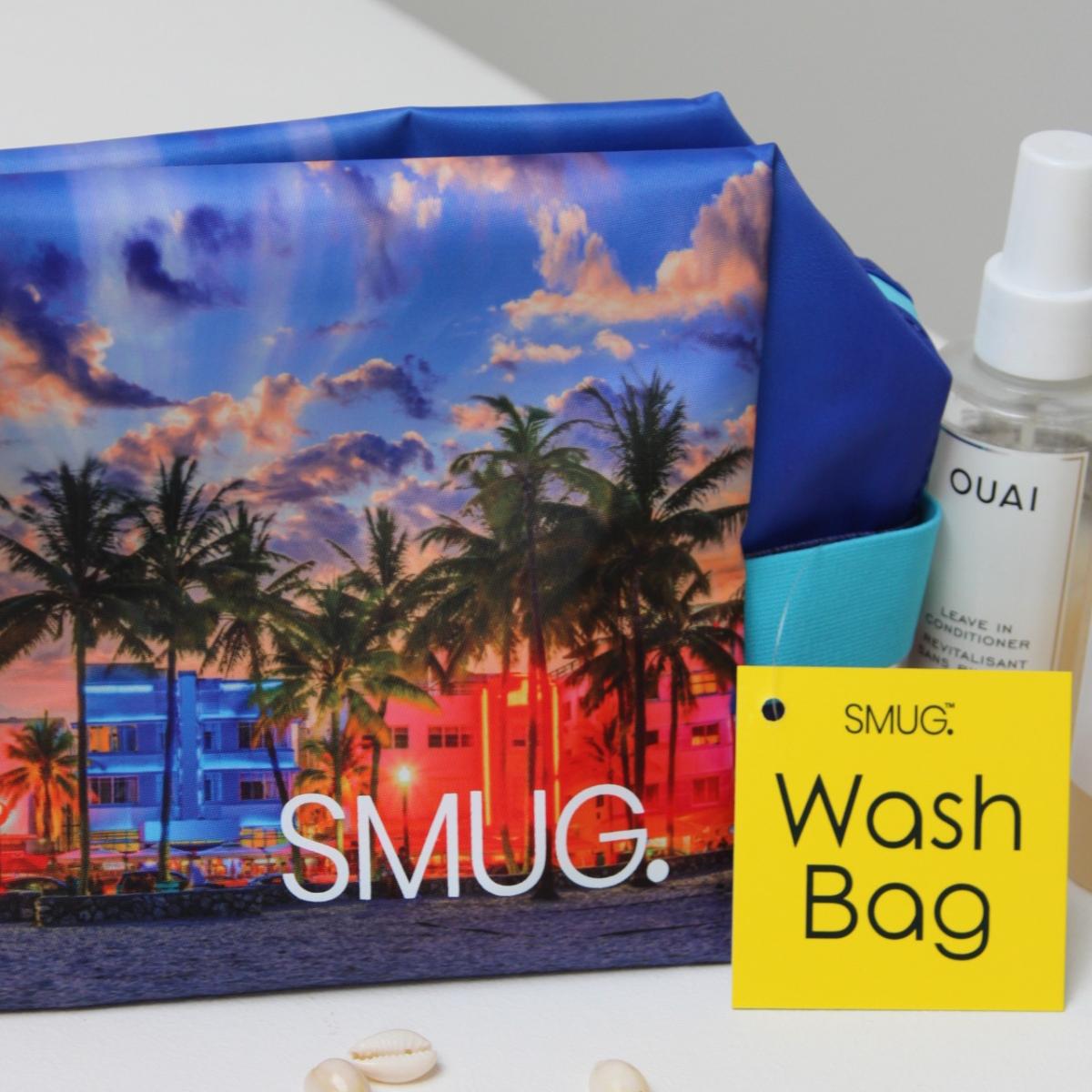 Wash Bag and Satin Sleep Mask Collection