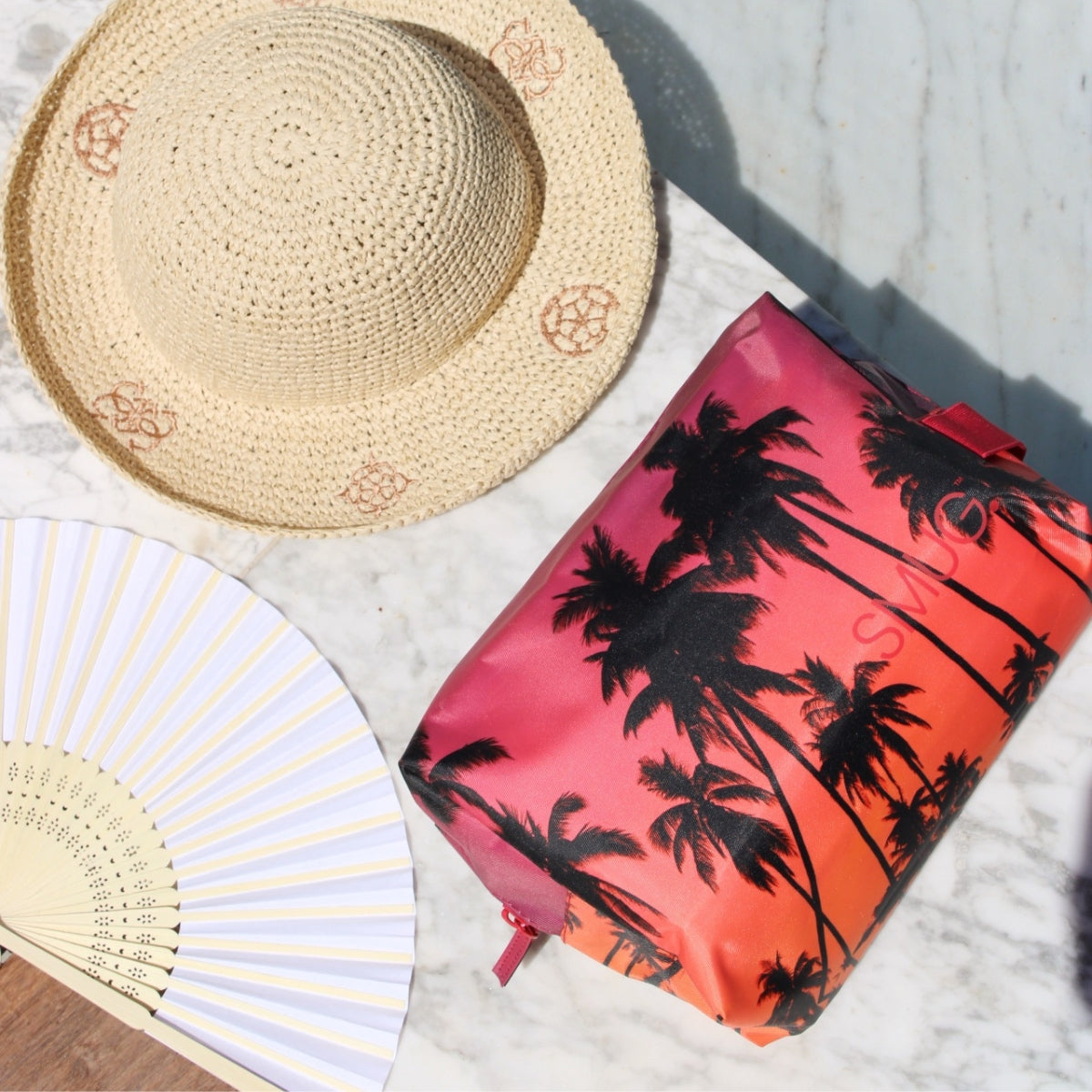 Wash Bag and Satin Sleep Mask Collection