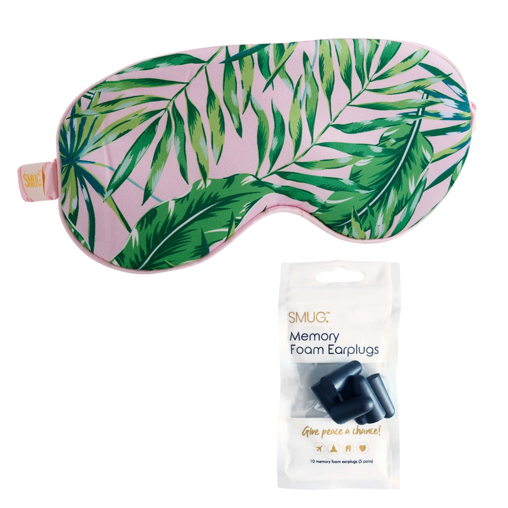 Wash Bag and Satin Sleep Mask Collection