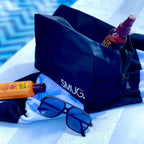Wash Bag and Satin Sleep Mask Collection