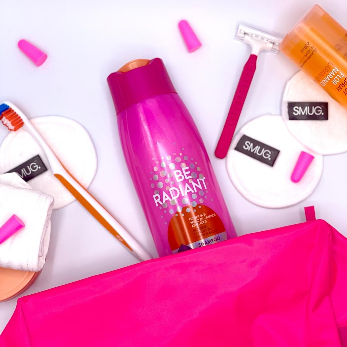 Wash Bag and Satin Sleep Mask Collection