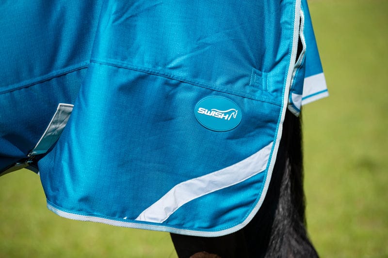 Swish 50G Detachable Neck Turnout Rug - Turquoise