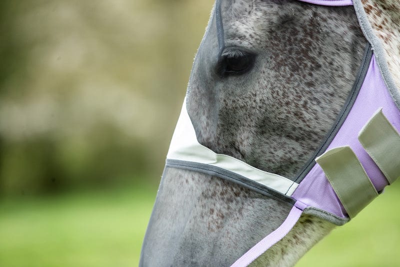 Swish Horse Fly Mask With Nose - Vio